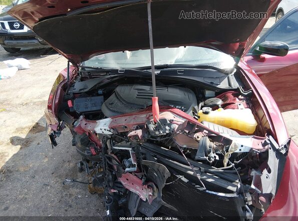 2C3CDXBG7LH220003 2020 DODGE CHARGER Burgundy Vista trasera