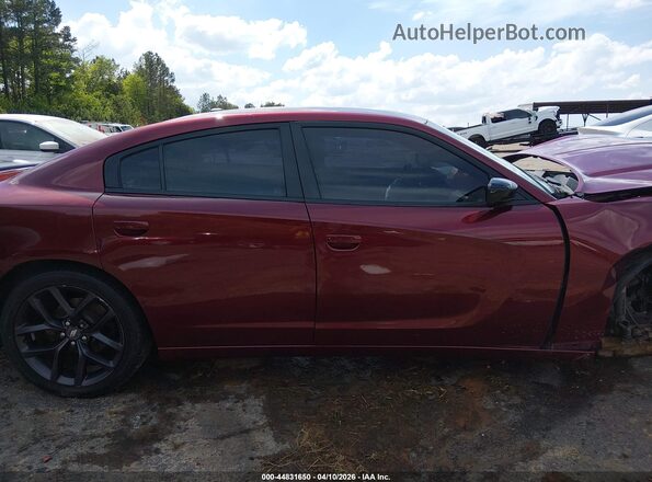 2C3CDXBG7LH220003 2020 DODGE CHARGER Burgundy Vista interior de 360 grados
