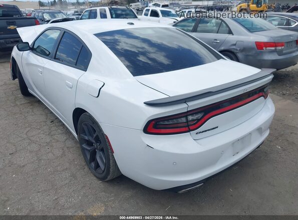 2C3CDXBG8MH616846 2021 DODGE CHARGER White Trasero izquierdo