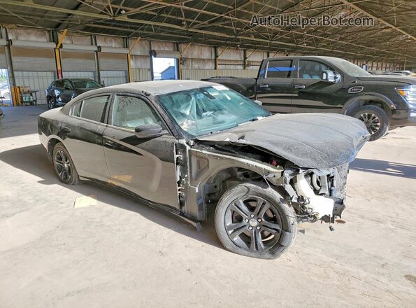 2C3CDXBG9LH204062 2020 DODGE CHARGER Black Передня права чверть