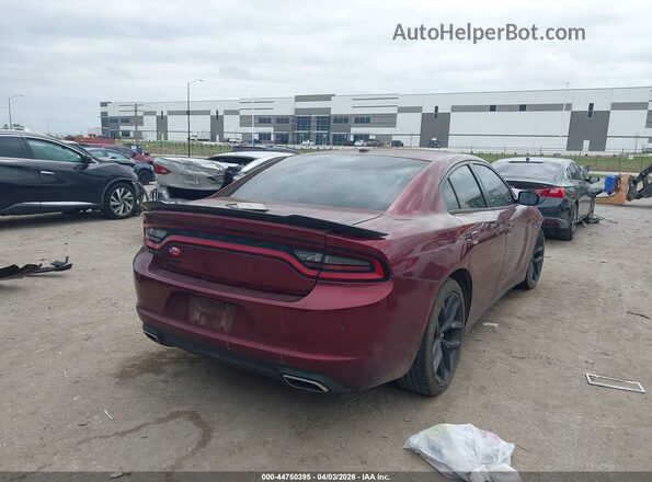 2C3CDXBG9LH232623 2020 DODGE CHARGER Темно-бордовый Задняя правая четверть