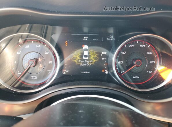 2C3CDXBG9MH580892 2021 DODGE CHARGER Gray Widok zestawu wskaźników