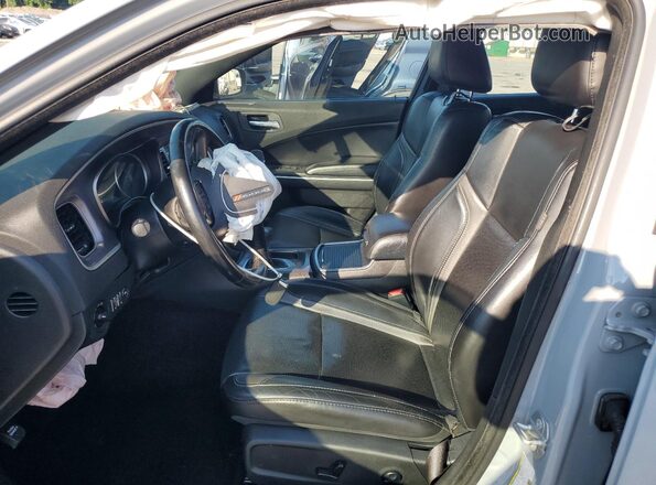 2C3CDXBG9MH580892 2021 DODGE CHARGER Gray Widok wnętrza z przodu