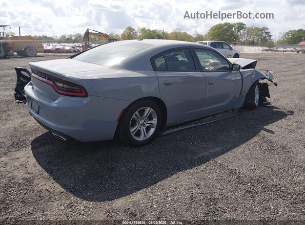 2C3CDXBG9MH638807 2021 DODGE CHARGER Gray Հետևի աջ