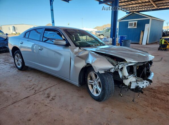 2C3CDXBG9NH110587 2022 DODGE CHARGER Silver Front right