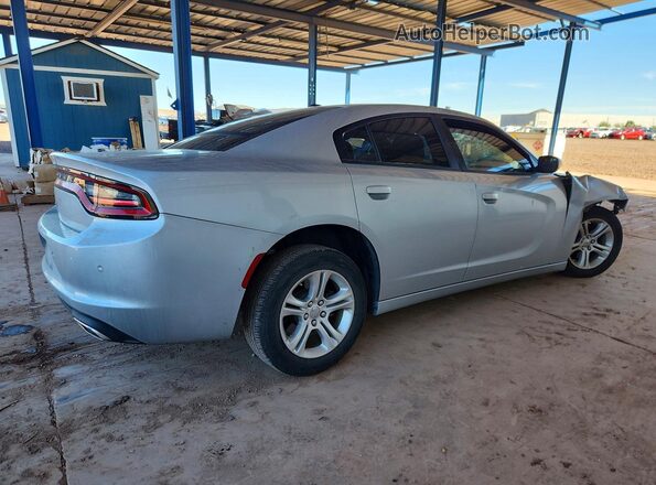 2C3CDXBG9NH110587 2022 DODGE CHARGER Silver Rear right