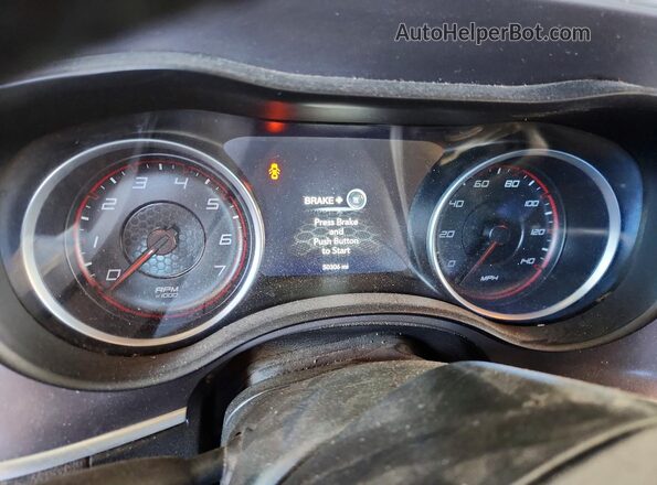 2C3CDXBG9NH110587 2022 DODGE CHARGER Silver Instrument cluster view