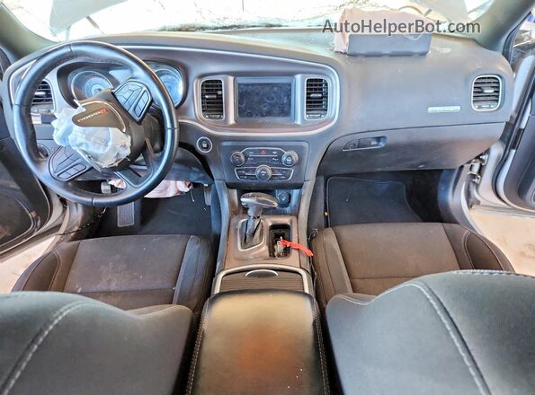 2C3CDXBG9NH110587 2022 DODGE CHARGER Silver Dashboard view
