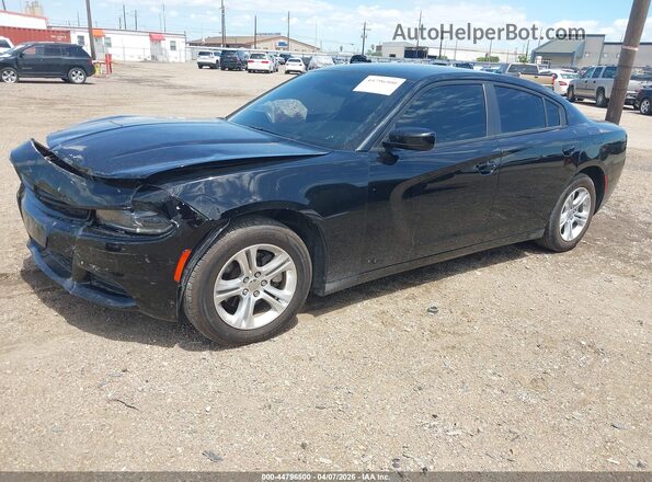 2C3CDXBG9PH531177 2023 DODGE CHARGER Black Przód lewy