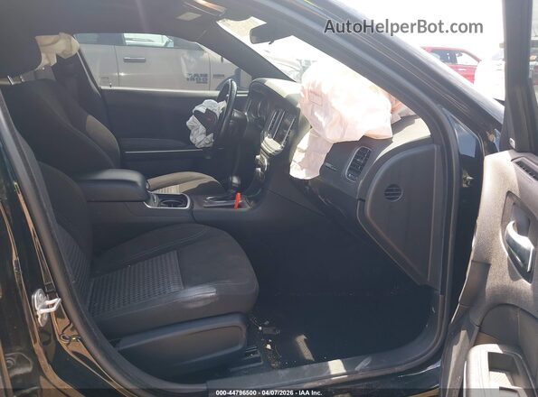 2C3CDXBG9PH531177 2023 DODGE CHARGER Black Widok wnętrza z przodu