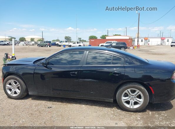 2C3CDXBG9PH531177 2023 DODGE CHARGER Black Widok wnętrza 360 stopni