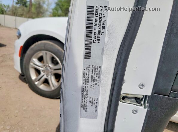 2C3CDXBGXMH628397 2021 DODGE CHARGER White Engine compartment view