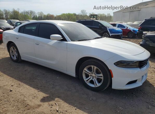 2C3CDXBGXMH628397 2021 DODGE CHARGER White Front right