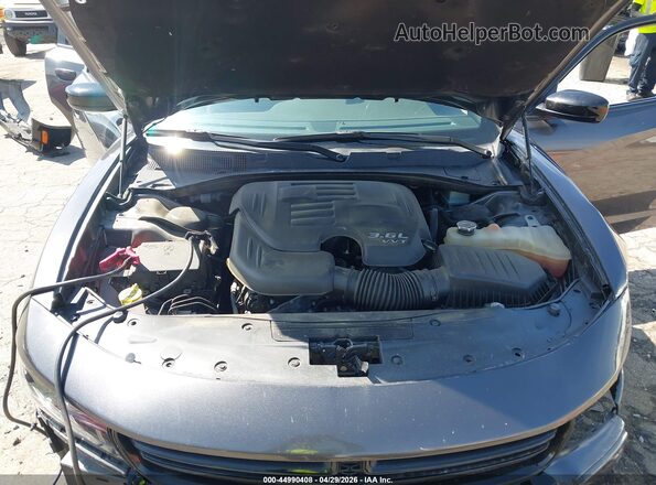 2C3CDXBGXPH536033 2023 DODGE CHARGER Черный Вид сзади