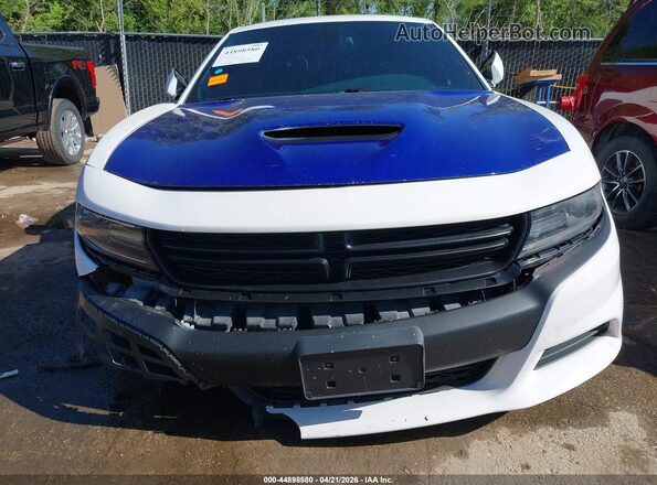 2C3CDXCT0GH302169 2016 DODGE CHARGER White Դիմացի տեսք