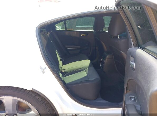 2C3CDXCT0GH302169 2016 DODGE CHARGER White VIN կոդի պիտակի տեսք