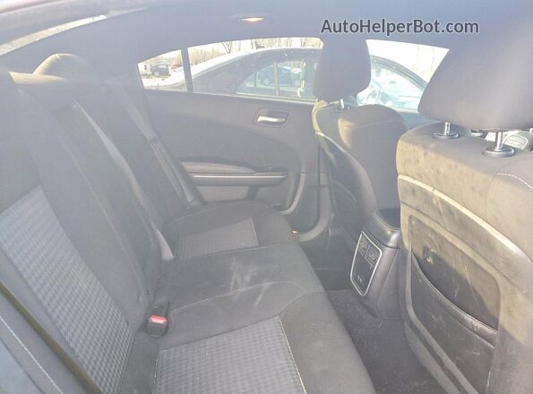 2C3CDXCT0MH563264 2021 DODGE CHARGER Burgundy Rear seats view