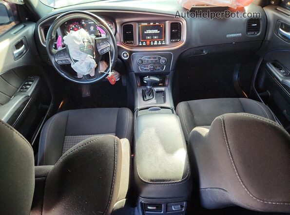 2C3CDXCT0MH639825 2021 DODGE CHARGER Gray Вид панелі приладів