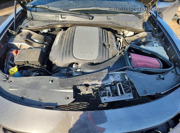 2C3CDXCT0MH639825 2021 DODGE CHARGER Gray Вид задньої частини салону