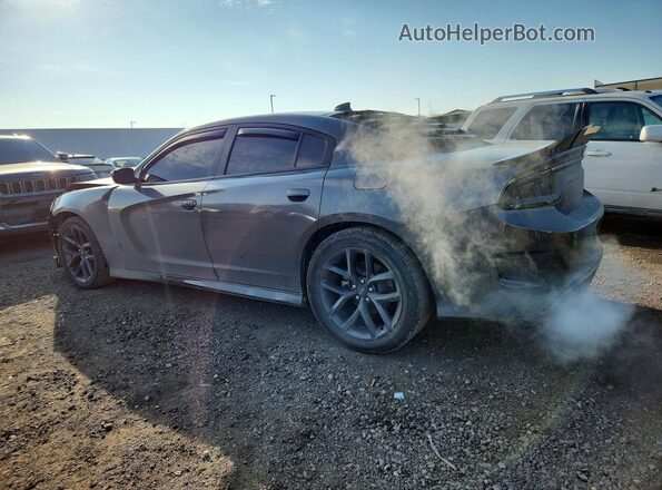 2C3CDXCT0MH639825 2021 DODGE CHARGER Gray Задня ліва чверть