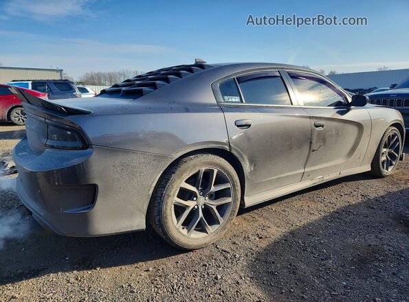 2C3CDXCT0MH639825 2021 DODGE CHARGER Gray Задня права чверть
