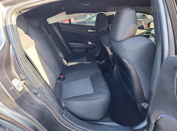 2C3CDXCT0MH639825 2021 DODGE CHARGER Gray Вид задніх сидінь
