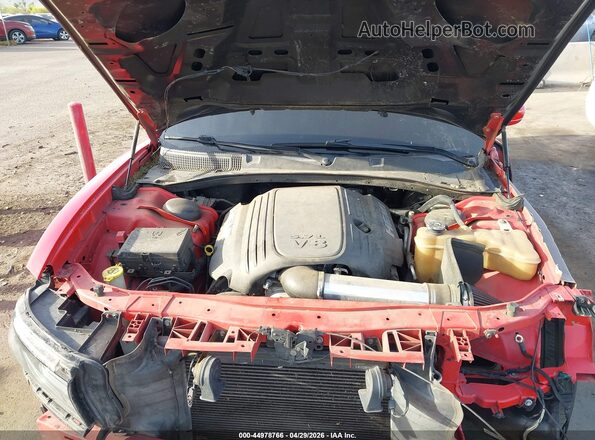 2C3CDXCT2GH265626 2016 DODGE CHARGER Red Rear view