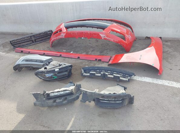 2C3CDXCT2GH265626 2016 DODGE CHARGER Red Instrument cluster view