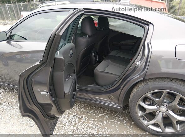 2C3CDXCT4GH126954 2016 DODGE CHARGER Gray VIN კოდის სტიკერის ხედი