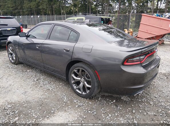 2C3CDXCT4GH126954 2016 DODGE CHARGER Gray უკანა მარცხენა