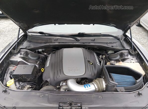 2C3CDXCT4GH126954 2016 DODGE CHARGER Gray უკანა ხედი