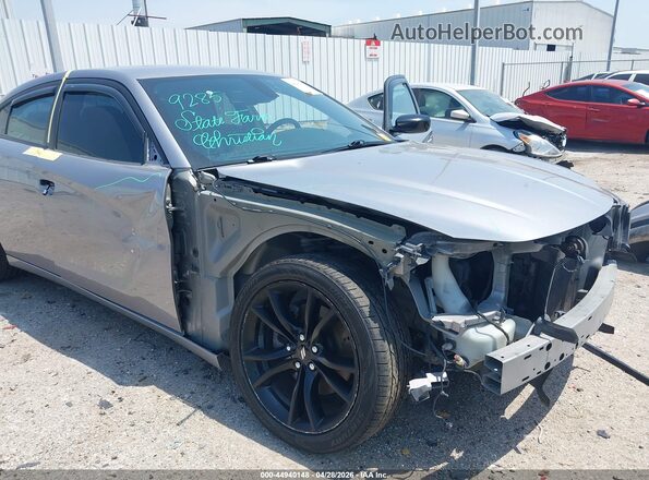 2C3CDXCT4HH557103 2017 DODGE CHARGER Gray Widok z przodu