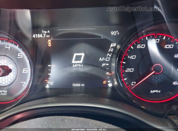 2C3CDXCT4HH589646 2017 DODGE CHARGER Black Vista de los asientos traseros