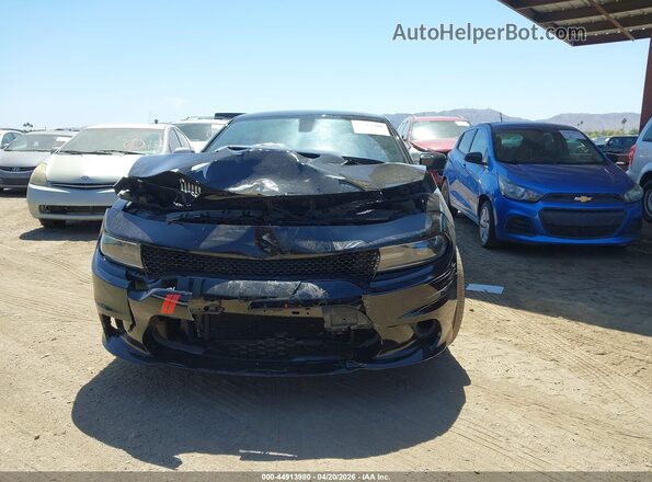 2C3CDXCT4HH589646 2017 DODGE CHARGER Black Vista interior trasera