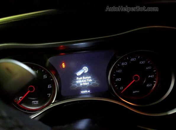 2C3CDXCT5HH528595 2017 DODGE CHARGER Black Вид щитка приладів
