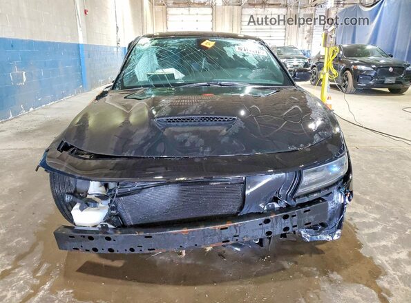 2C3CDXCT5HH528595 2017 DODGE CHARGER Black Вид спереду
