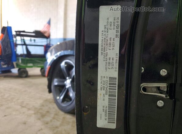 2C3CDXCT5HH528595 2017 DODGE CHARGER Black Вид підкапотного простору