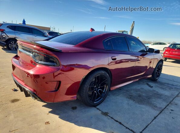 2C3CDXCT5NH111103 2022 DODGE CHARGER Red Задня права чверть
