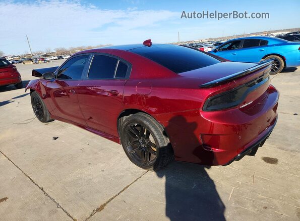 2C3CDXCT5NH111103 2022 DODGE CHARGER Red Задня ліва чверть