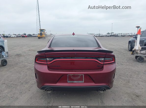 2C3CDXCT6LH197597 2020 DODGE CHARGER Maroon 