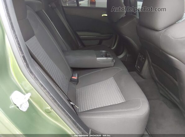 2C3CDXCT6NH146376 2022 DODGE CHARGER Green VIN կոդի պիտակի տեսք