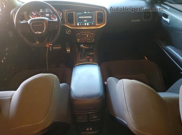 2C3CDXCT7MH608068 2021 DODGE CHARGER Red Вид панелі приладів