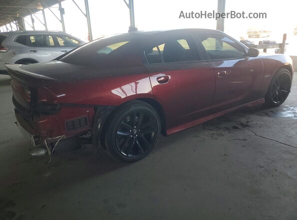2C3CDXCT7MH608068 2021 DODGE CHARGER Red Задня права чверть
