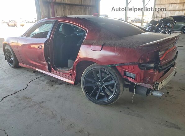 2C3CDXCT7MH608068 2021 DODGE CHARGER Red Задня ліва чверть