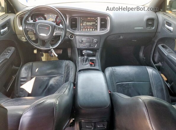 2C3CDXCT8GH272564 2016 DODGE CHARGER Черный Вид панели приборов