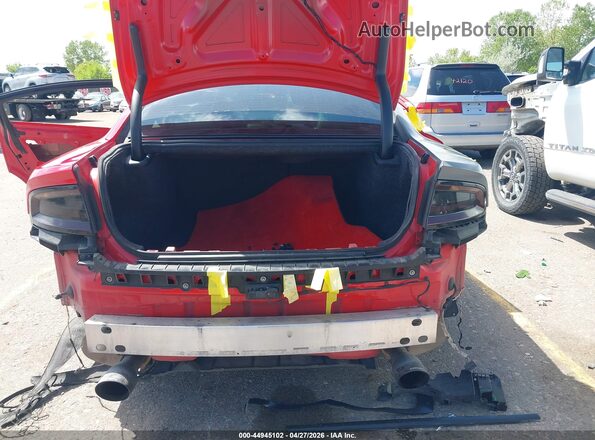 2C3CDXEJ0GH292268 2016 DODGE CHARGER Red Front view