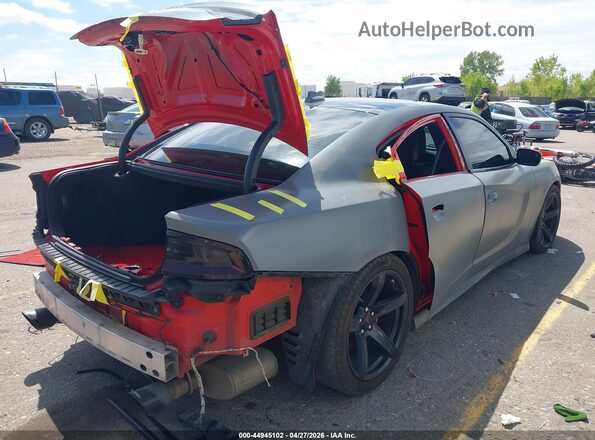 2C3CDXEJ0GH292268 2016 DODGE CHARGER Red Rear right