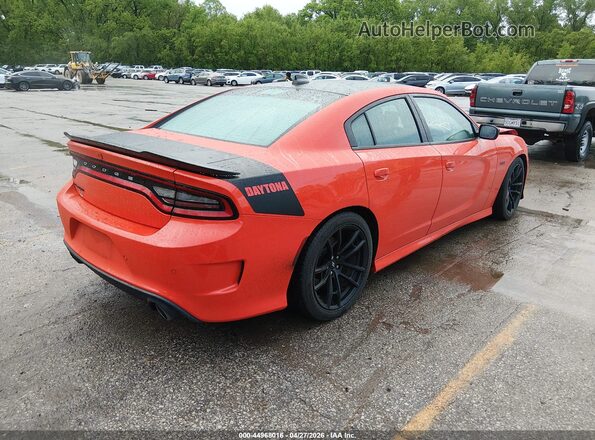 2C3CDXGJ0PH608149 2023 DODGE CHARGER Orange Trasero derecho