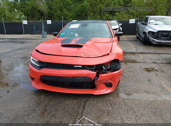 2C3CDXGJ0PH608149 2023 DODGE CHARGER Orange Vista frontal