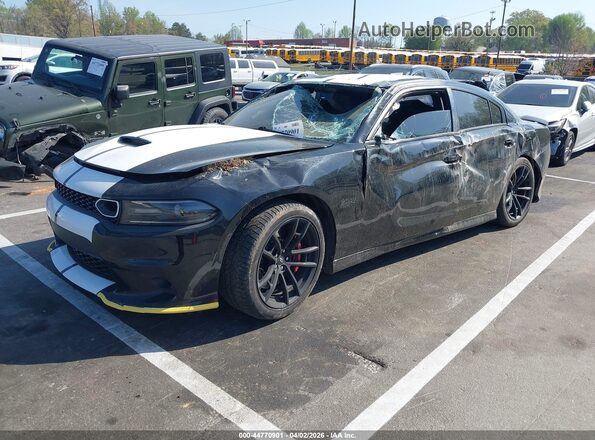 2C3CDXGJ2LH153413 2020 DODGE CHARGER Black Front left